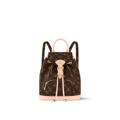 Zaini Louis Vuitton Montsouris Vintage per Donna